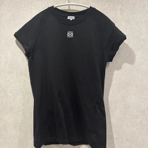 LOEWE Small Fit T Shirt M Black Cotton Blend Tight Design Nearly Unused HN6710 - Picture 1 of 2