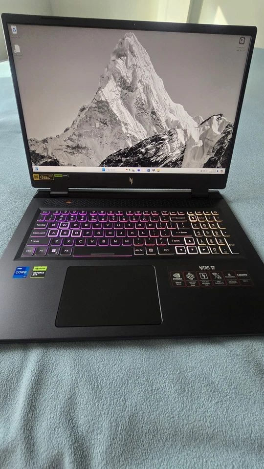 Acer Nitro 17 N23Q4, I7 13700, 16Gb Ram, 1tb SSD, Rtx 4060, 17 INCH QHD 165 Hz. - Image 1 of 4