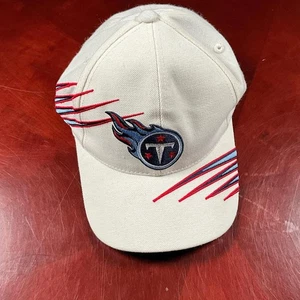 Vintage 90er Annco Tennessee Titans NFL bestickte Grafik Strapback Mütze (OSFM) - Bild 1 von 8