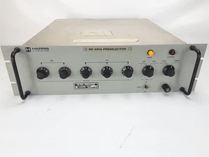 HARRIS RF 551A PRESELECTOR/POSTSELECTOR FOR RF 590 AND OTHERS - Picture 1 of 23