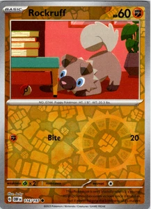 Rockruff 116/197 | Obsidian Flames | Common Reverse Holo | NM Pokémon Card - Picture 1 of 1