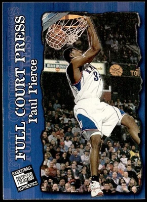 Press Pass Authentics 1998 #FP1 Paul Pierce Full Court Press novato E1 Foto 1 de 2