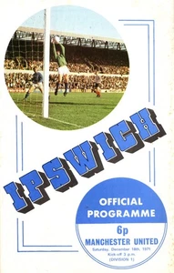 Ipswich Town v Manchester United 1971-1972 Division One 18/12/1971 - Picture 1 of 1