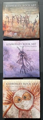 2012 1st KIMBERLEY ROCK ART w 1500+ COLOUR PLATES in 3 VOLS, FREE EXPRESS AUST - image 1 of 4