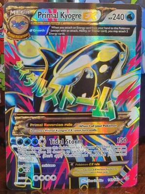Primal Kyogre EX (Alpha - 149 Full Art) 149/160 XY - Primal Clash Holo Foto 1 de 2