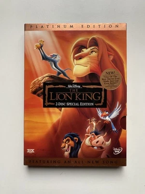 The Lion King Platinum Edition (2003) 2-Disc Special Edition DVD LIKE NEW* - Image 1 of 4