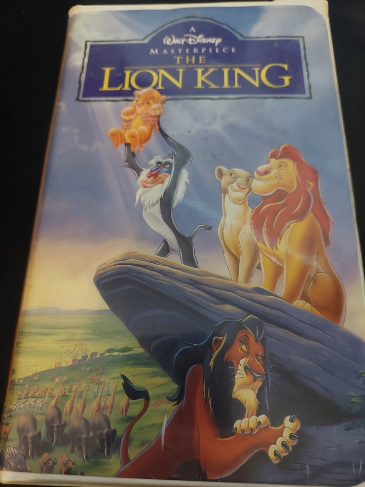 The Lion King (VHS, 1995) Masterpiece Collection - Image 1 of 1