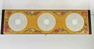 Vintage Warm-O-Tray Hot Plate Electric 3 Burners Harvest Fruit - Picture 1 of 4