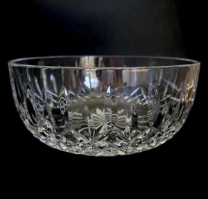Waterford Crystal Lismore Round Salad/Centerpiece Bowl 8" Diameter, 3 1/2" High - Picture 1 of 5