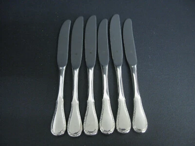 WMF Modell Ludwigsburger Girlande Obstmesser für 6 Personen Cromargan TOP - Bild 1 von 4