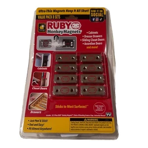 Imanes RUBY Monkey placas magnéticas ultrafinas mantenerlo todo cerrado, como se ve en la televisión - Imagen 1 de 8