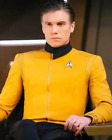 COSTUME DE COSPLAY YELLOW STAR TREK DISCOVERY CAPITAINE CHRISTOPHER PIKE