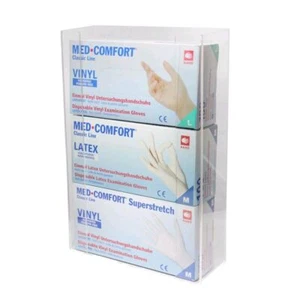 Trio Handschuhspender Handschuhhalter Einmalhandschuhe Spender Acryl für 3 Boxen - Bild 1 von 1