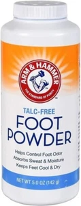 NEW Arm & Hammer Odor Control Foot Powder Talc Free 5 oz FREE SHIPPING - Picture 1 of 2