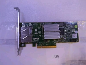 DELL 12DNW PERC H200E PCI-E EXTERNAL SAS 6GB/S RAID CONTROLLER CARD 012DNW - - Imagen 1 de 4