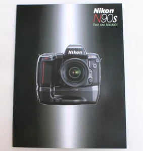 1996-1998 NIKON N90S 35MM SLR CAMERA BROCHURE, 31 PAGES - Picture 1 of 1