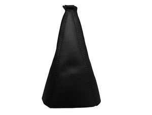 Schwarze Naht passend für DAEWOO TICO (1995-2000) Gear Gaiter 100% Leder - Bild 1 von 1