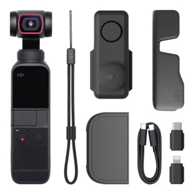 DJI Osmo Pocket 2 Handheld Gimbal Stabilizer 3-Axis 4K Camera - Image 1 of 4