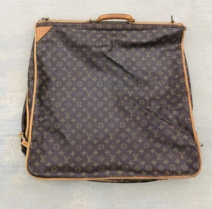 Louis Vuitton Folding Hanging Garment Bag Monogram Canvas Travel Luggage Read - Picture 1 of 21