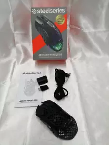 SteelSeries Aerox 9 Wireless Ultralight Gaming Mouse Good Condition Used - Picture 1 of 6