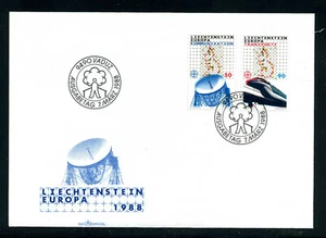 Liechtenstein 1988 FDC Europa Mi.937 - 938. - Picture 1 of 1
