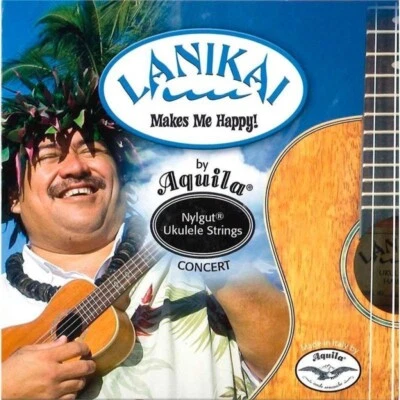 Lanikai Nylgut by Aquila Concert High G Ukulele String Set Model LA-CHG - Image 1 of 2