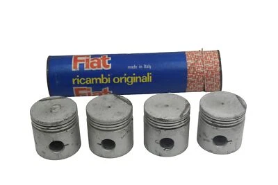 SERIE PISTONI DA 72,4 PER FIAT 1100D 1200 SPIDER ORIGINALE FIAT 4103956 Foto 1 de 4