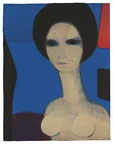 André Minaux lithographie originale 19691 - Photo 1 sur 1
