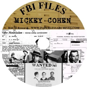 File FBI Mickey Cohen - Foto 1 di 4