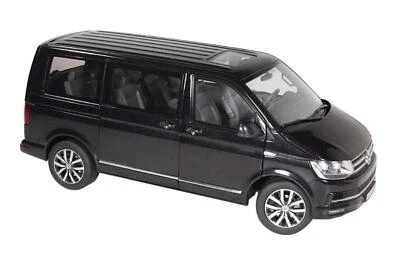 Volkswagen VW T6 Multivan Highline Modellauto Nero 1:18 NZG 954/50 - Immagine 1 di 4
