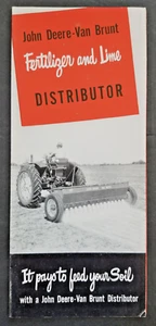 John Deere - Van Brunt Fertilizer and Lime Dist Dealer Sales Brochure - 1953 - Picture 1 of 6
