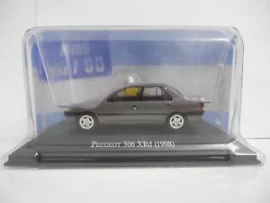 PEUGEOT 306 1988 XRD 5P GRIS ARGENTINA 1:43 SALVAT IXO - Imagen 1 de 4
