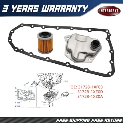 Auto Transmission Filter Oil Pan Gasket Kit For Nissan Rogue Altima Juke 2007-18 - Image 1 of 4