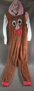 Mrs Potato Head One Piece Costume Fleece Pajamas Adult S (4-6) Disney Toy Story - Picture 1 of 13