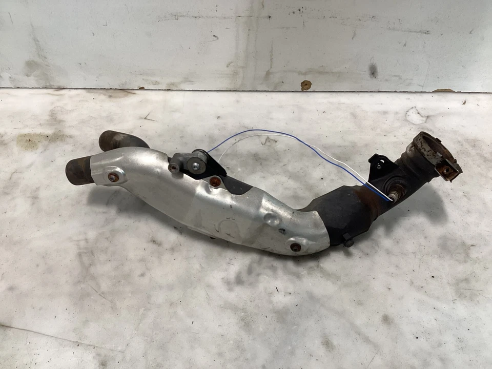 07 08 Yamaha YZF R1 OEM Y tubo sección de escape medio cabezal Cat 2007-2008 Foto 1 de 1