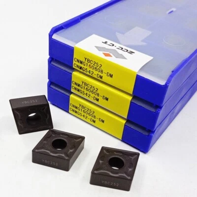 10pcs CNMG160608-DM YBC252 CNMG542-DM ZCC.CT CNC blade Carbide Inserts Original - Image 1 of 3