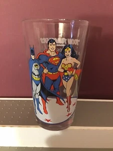 2008 Toon Tumbler DC Super Heroes Glass Wizard World Exclusive Batman & More - Picture 1 of 5