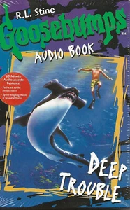 R. L. Stine Goosebumps - Deep Trouble, Audio Book On Cassette, 1986 - Picture 1 of 2