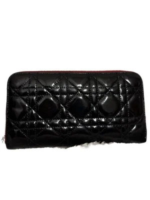 AUTHETIC Christian Dior Lady Dior Wallet- REPAIRED AND REDYED CONDITION - Image 1 of 4