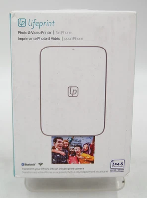 Lifeprint Portable Photo Video Printer for iPhone 3" x 4.5"  - White - Image 1 of 4