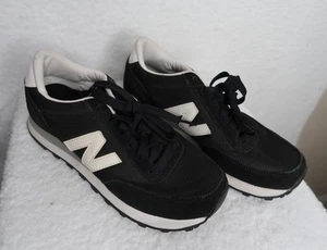 New Balance 501 Women’s Sneakers 6.5W Black White Lace Up Athletic Shoes ML501KW - Picture 1 of 11