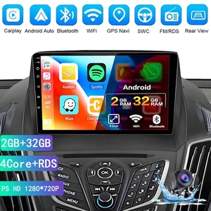 For 2013-19 Ford Escape Apple Carplay 9" Car Stereo Radio GPS Camera Android 13 - Picture 1 of 21