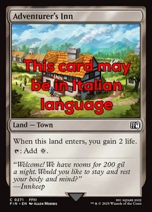 MTG 4x ADVENTURER's INN EXC - LOCANDA DELL'AVVENTURIERO 271 - FIN - MAGIC - Picture 1 of 1