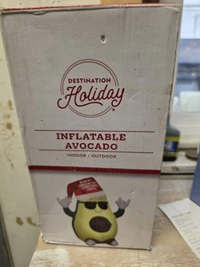 Aguacate inflable soplado por aire GUAC-IN ALREDEDOR DEL ÁRBOL DE NAVIDAD Bosque encantado - Imagen 1 de 2