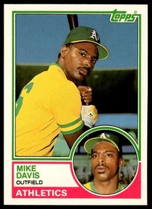 1983 Topps Traded #24T Mike Davis - Picture 1 of 2