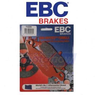 EBC Front Right Semi-Sintered V Brake Pads for 2009-2010 Kawasaki ER-6N - vs Foto 1 de 4