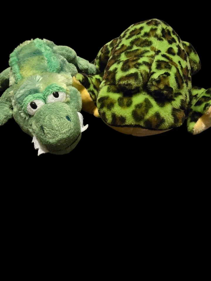 GANZ Webkinz HM 215 Crocodile & HM  114 Bullfrog No Code - Image 1 of 4