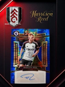 2023-24 Panini Select EPL Harrison Reed Signatures Auto Blue Pulsar Prizm - Bild 1 von 4