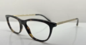 Authentic Burberry B 2189 3002 52mmTortoise  Gold Eyeglasses Frame ONLY - Imagen 1 de 9