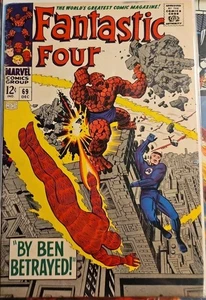 Fantastic Four #69 🚀1. Auftritt von Scavenger! 🚀LEE~KIRBY! (1967) - Bild 1 von 5